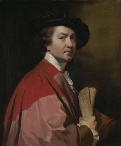 Image of Sir Joshua Reynolds (1723-1792) painter and 1st President of Royal Academy