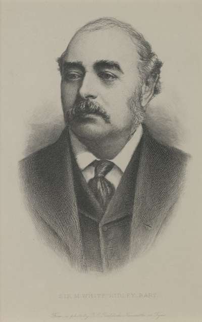 Image of Matthew White Ridley, 1st Viscount Ridley (1842-1904) politician