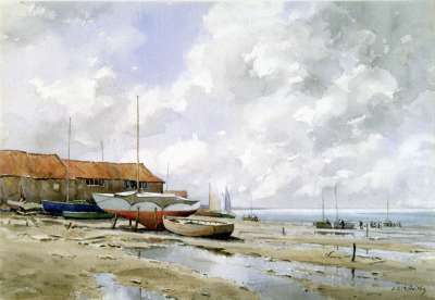 Image of Boats on the Shore, Whitstable