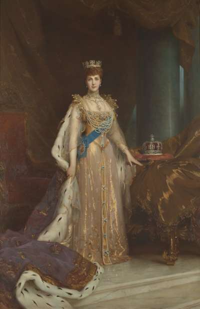 Image of Alexandra of Denmark (1844-1925) Queen Consort of King Edward VII