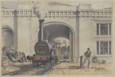 Image of Entrance to Locomotive Engine House, Camden Town
