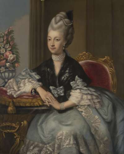 Image of Charlotte Sophia of Mecklenburg-Strelitz (1744-1818) Queen of George III