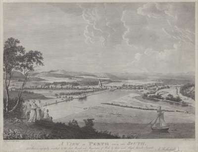 Image of A View of Perth from the South
