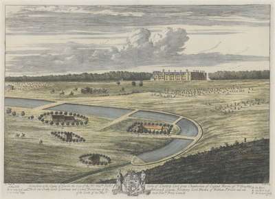 Image of Grimsthorp in the County of Lincoln the Seat of the Rt. Hon. Robert Earl of Lindsey