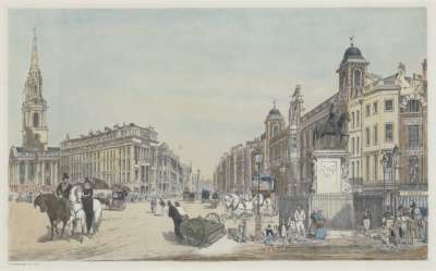 Image of Entry to the Strand from Charing Cross