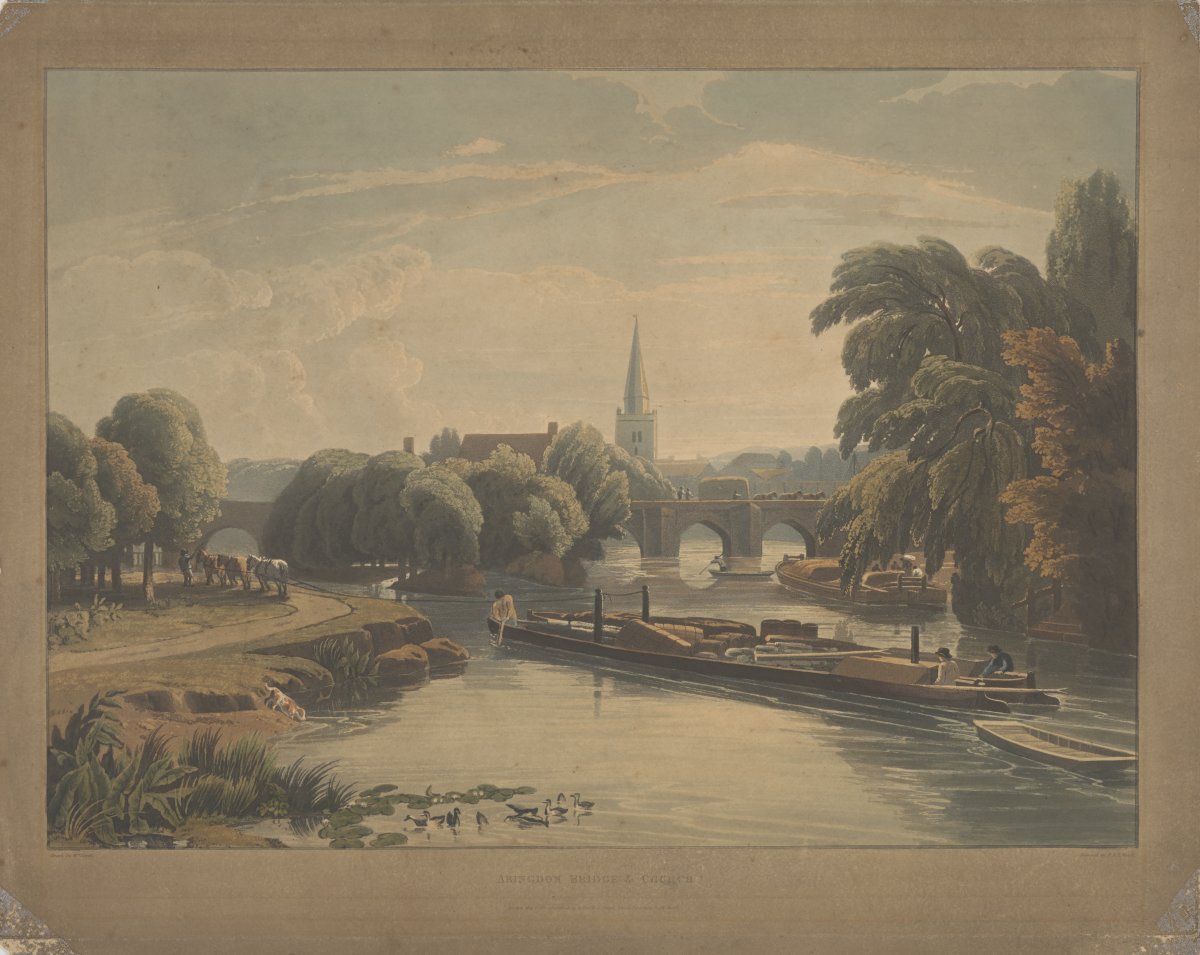 Image of Abingdon Bridge and Church