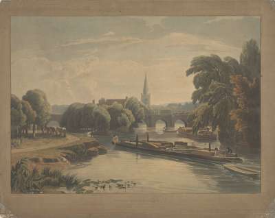 Image of Abingdon Bridge and Church