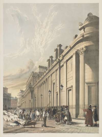 Image of The Bank, looking towards the Mansion House