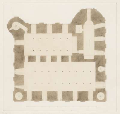 Image of Plan of the White Tower, Dungeon Floor