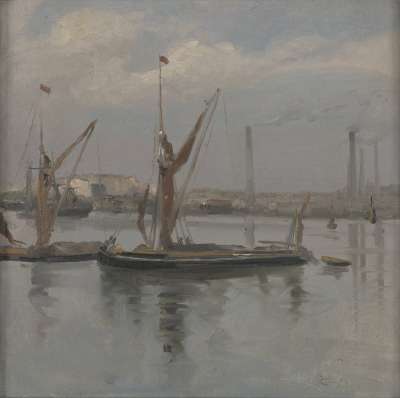 Image of Rochester Harbour: A September Afternoon