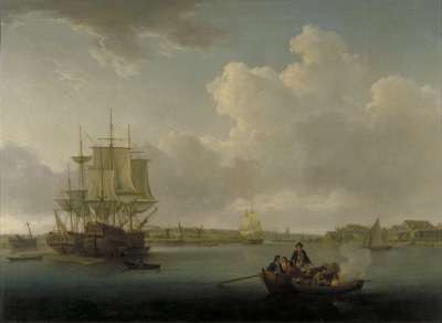 Image of View on the Thames at Greenwich