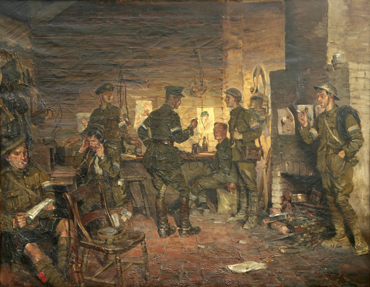 Image of Infantry Brigade Signal Office, Flanders HQ