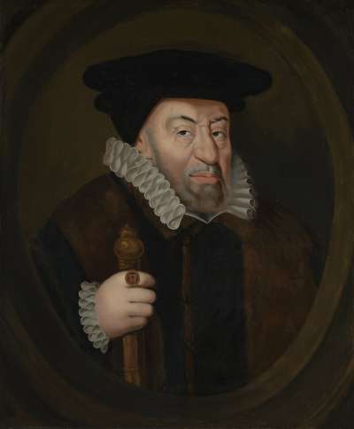 Image of Sir Nicholas Bacon (1510-1579) Lord Keeper of the Great Seal