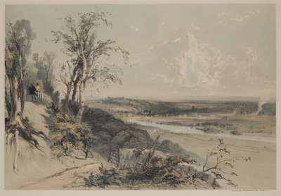 Image of Windsor Castle and Runnymead from Cowper’s Hill
