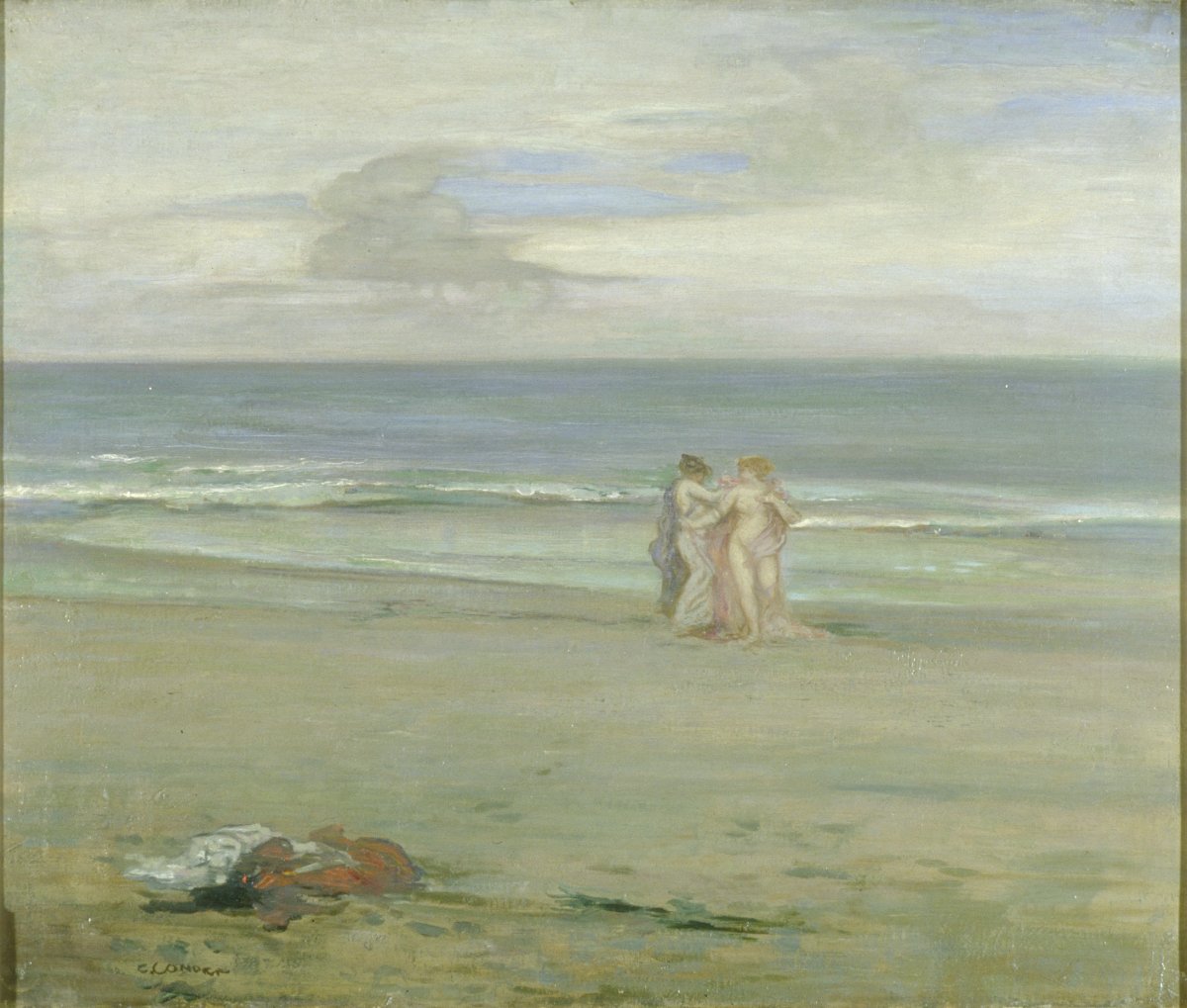Image of Figures on a Beach
