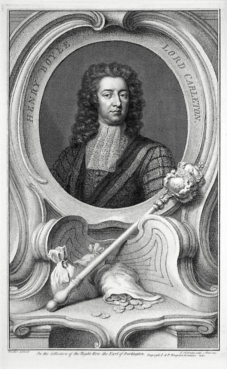 Image of Henry Boyle, Baron Carleton (1669-1725) politician