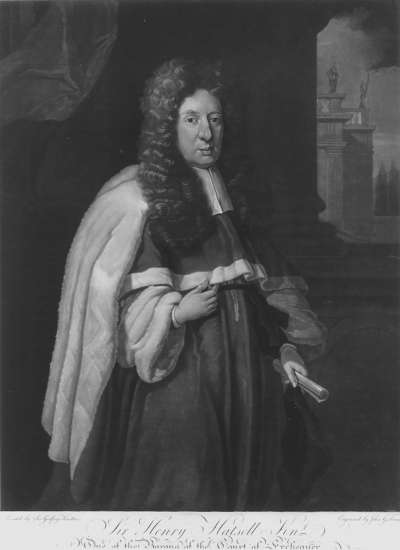 Image of Sir Henry Hatsell (1641-1714) Baron of the Exchequer
