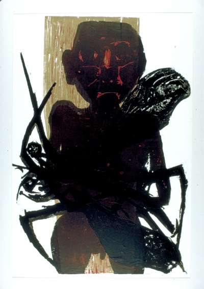 Image of Boy with Insect