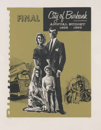 Image of Final – City of Burbank, California, Annual Budget 1968-69