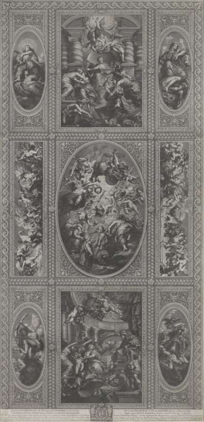Image of The Ceiling in the Banqueting House at Whitehall