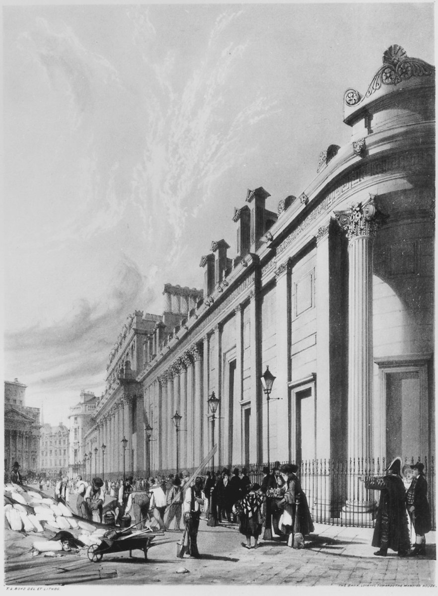 Image of The Bank Looking Towards the Mansion House