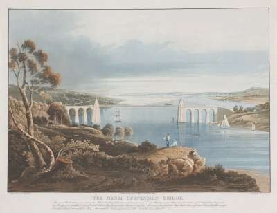 Image of The Menai Suspension Bridge