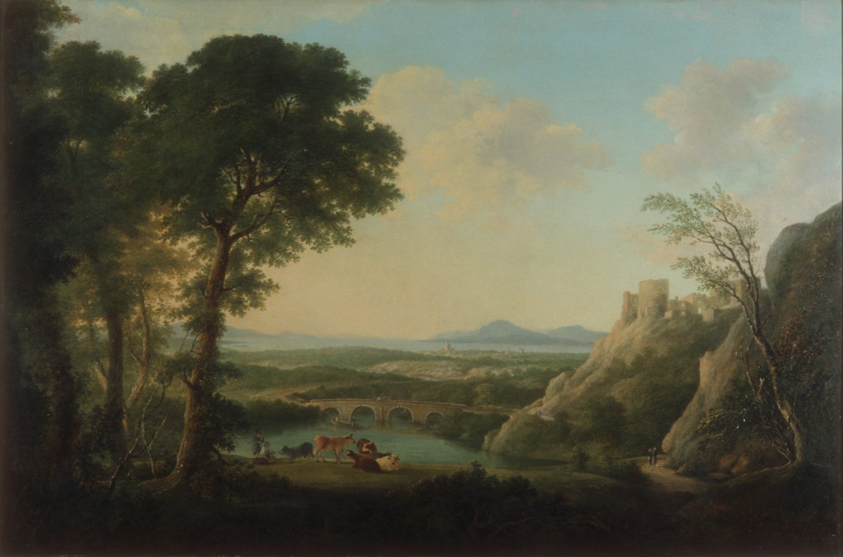 Image of Capriccio Landscape with Harlech Castle