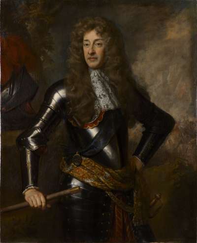 Image of King James II and VII (1633-1701) reigned 1685-1688, in armour