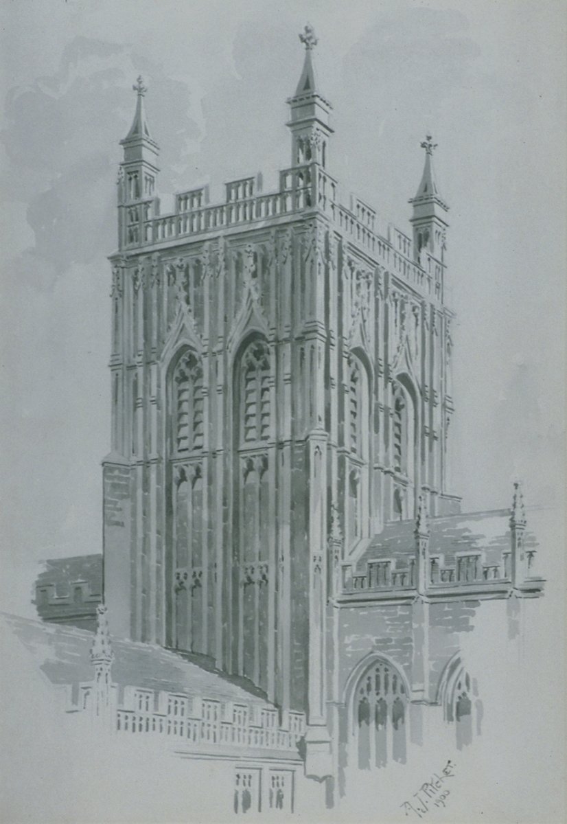 Image of Tower, the Priory Church, Great Malvern