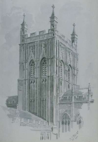 Image of Tower, the Priory Church, Great Malvern