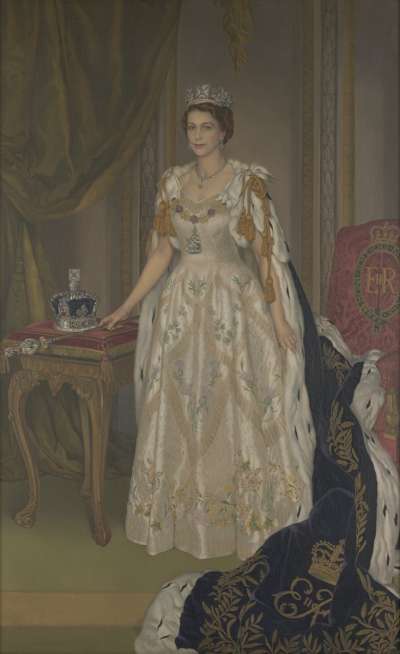 Image of HM Queen Elizabeth II (1926-2022) Queen Regnant