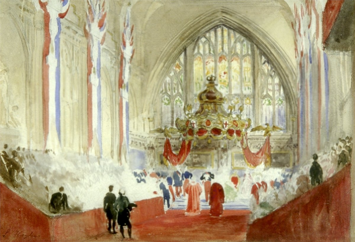 Image of Napoleon III’s Reception at the Guildhall
