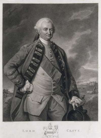Image of Robert Clive, 1st Baron Clive of Plassey (1725-1774) army officer and Governor of Bengal