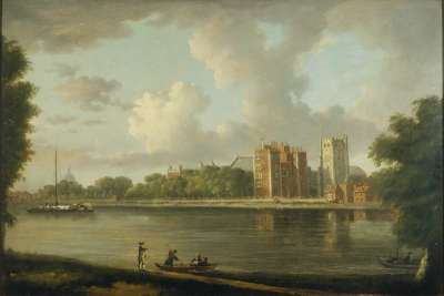 Image of Lambeth Palace and St. Mary’s Church with St. Paul’s