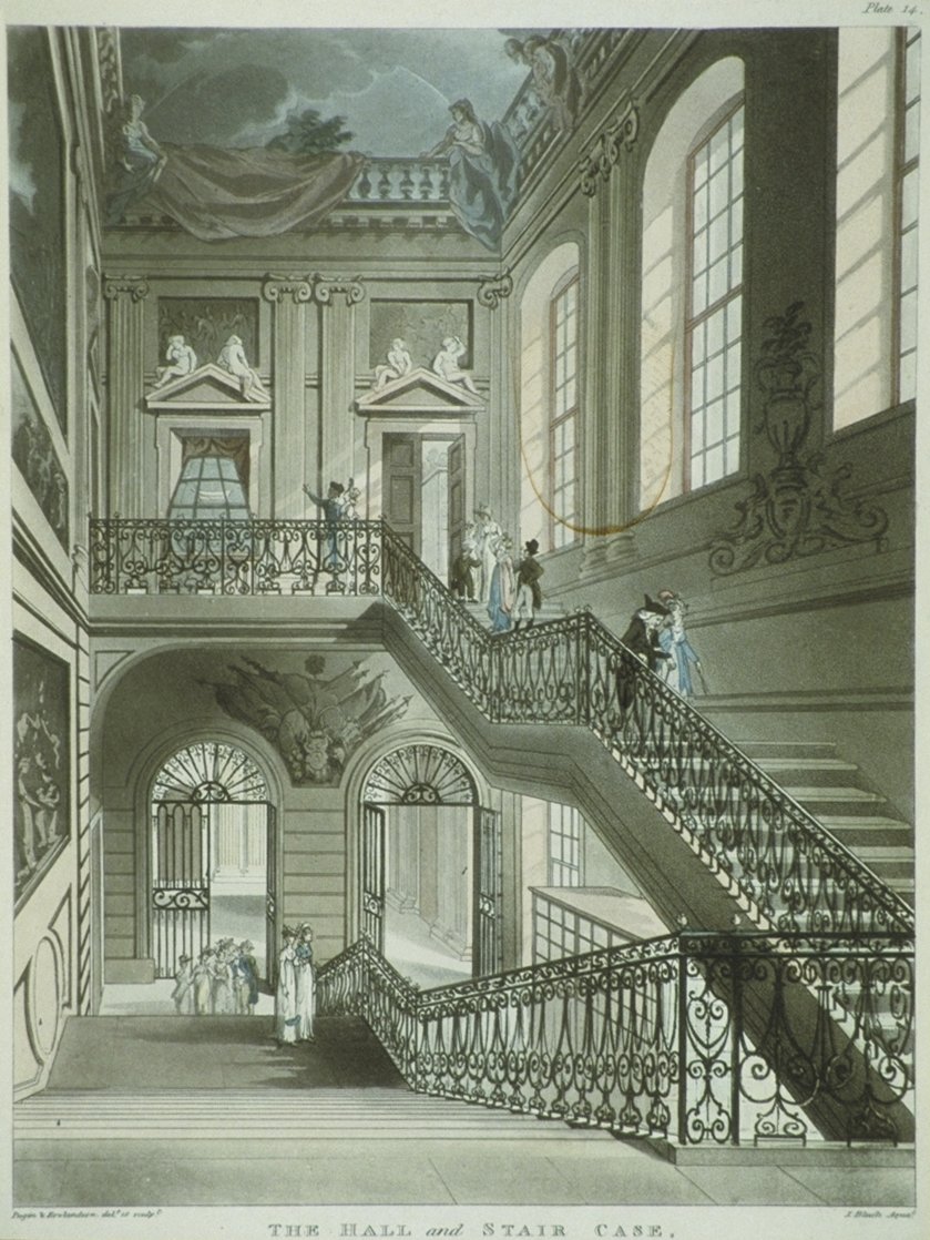 Image of The Hall and Stair Case, British Museum