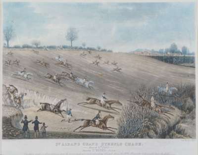 Image of St. Albans Grand Steeple Chase, 8 March 1832: Plate 5: Within View