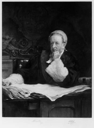 Image of Richard Everard Webster, Viscount Alverstone (1842-1915) judge; Lord Chief Justice of England