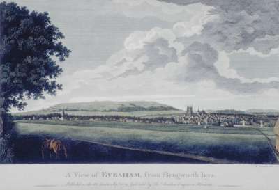 Image of A View of Evesham from Bengworth Lays