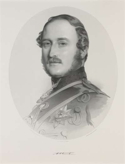 Image of Prince Albert of Saxe-Coburg-Gotha (1819-1861) Prince Consort of Queen Victoria