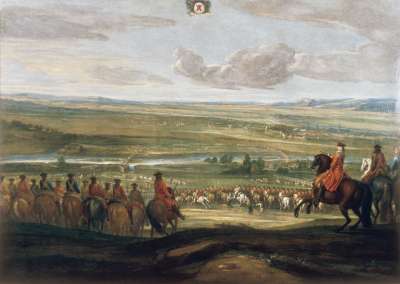 Image of Marlborough at the Battle of Bouchain