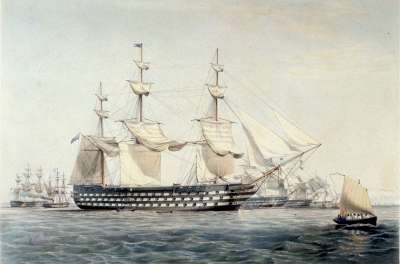 Image of HMS “Duke of Wellington”, 131 Guns