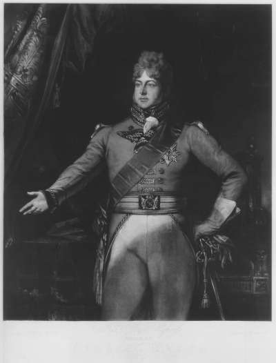 Image of King George IV (1762-1830) Reigned 1820-1830