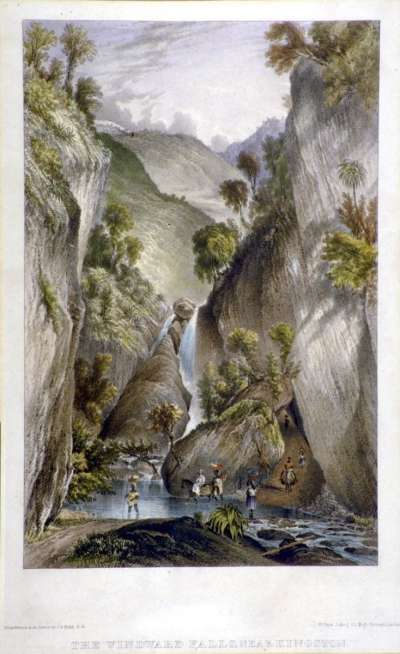 Image of The Windward Falls, near Kingston, Jamaica