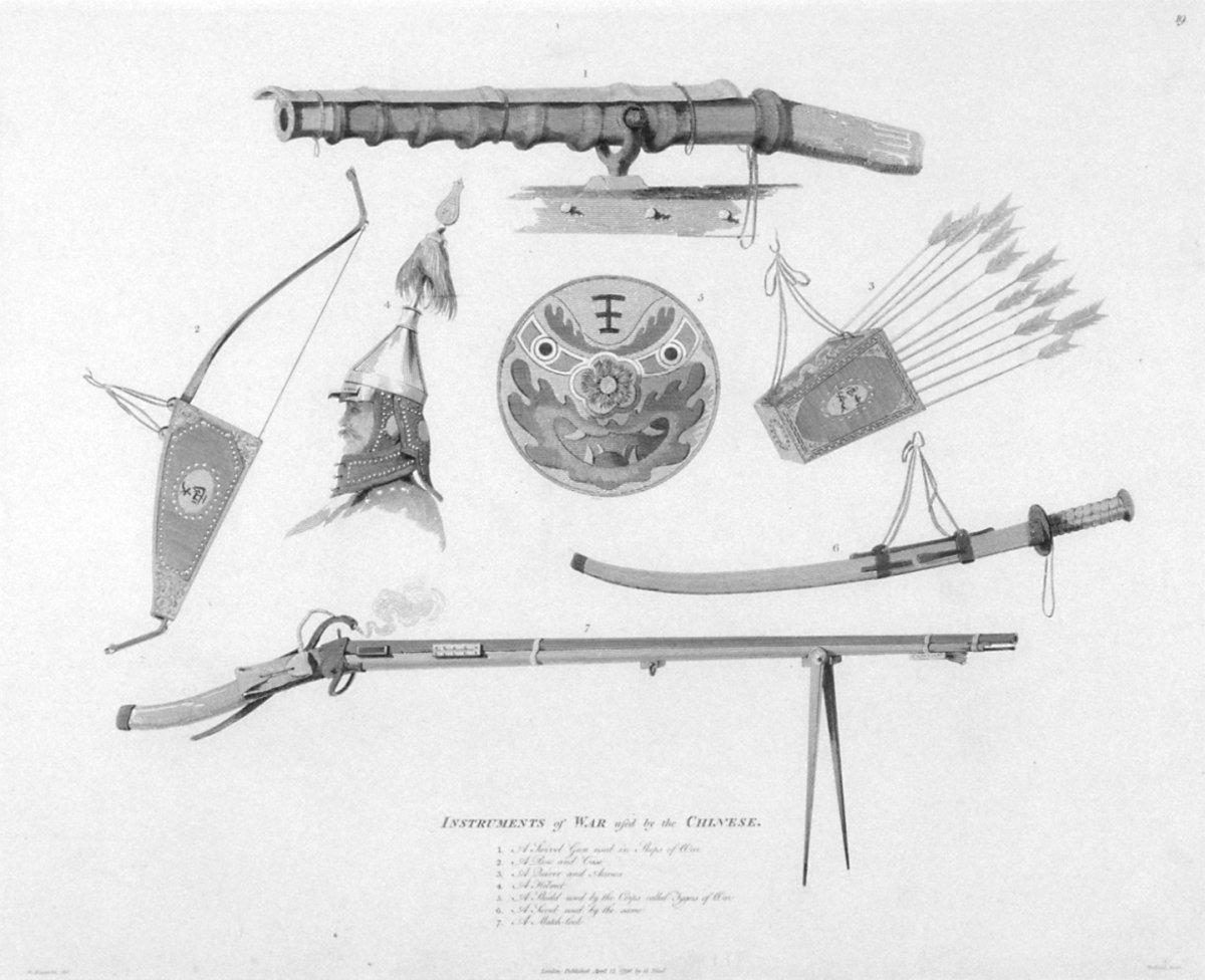 Image of Instruments of War used by the Chinese