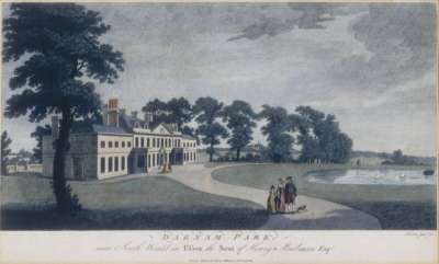 Image of Dagnam-Park near South Weald in Essex, the Seat of Henry Muilman Esq.