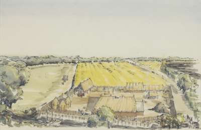 Image of Whitehall in Saxon Times