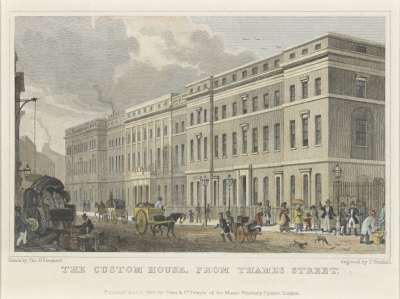 Image of The Custom House, from Thames Street