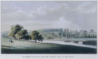 Image of Richmond Terrace, from the Surrey Side of the River