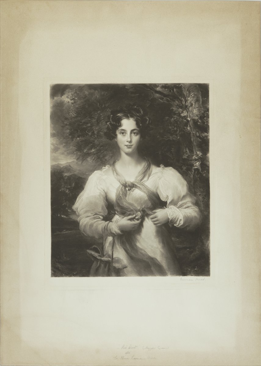 Image of Miss West (Harriott Woodgate (née West), 1804-1879)