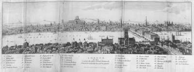Image of London in 1657